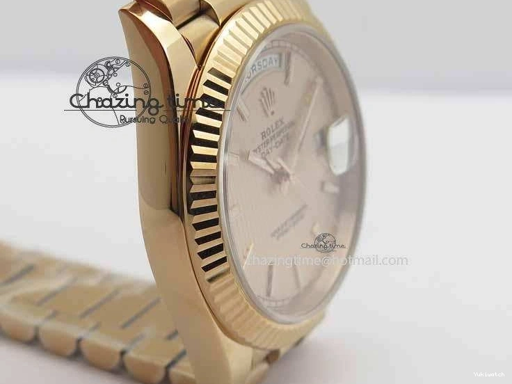 RG Best RG 228239 40mm Edition Day-Date RG Bracelet Dial Noob 1:1 President On A3255 0404